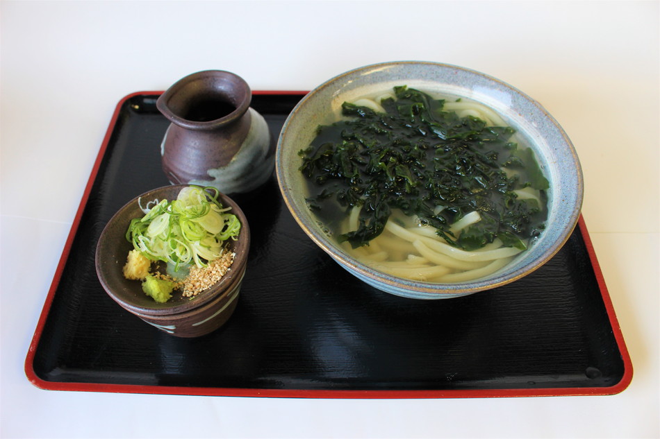 釜揚げわかめうどん