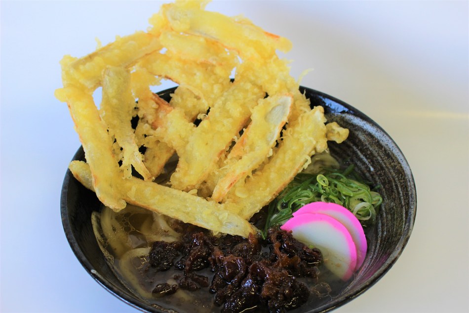 肉ごぼう天うどん